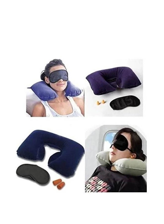 وسادة سفر قطنية مقاس واحد - وسادة سفر للرقبة - Image 5